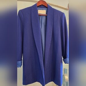 Elegant Blue Women's Blazer